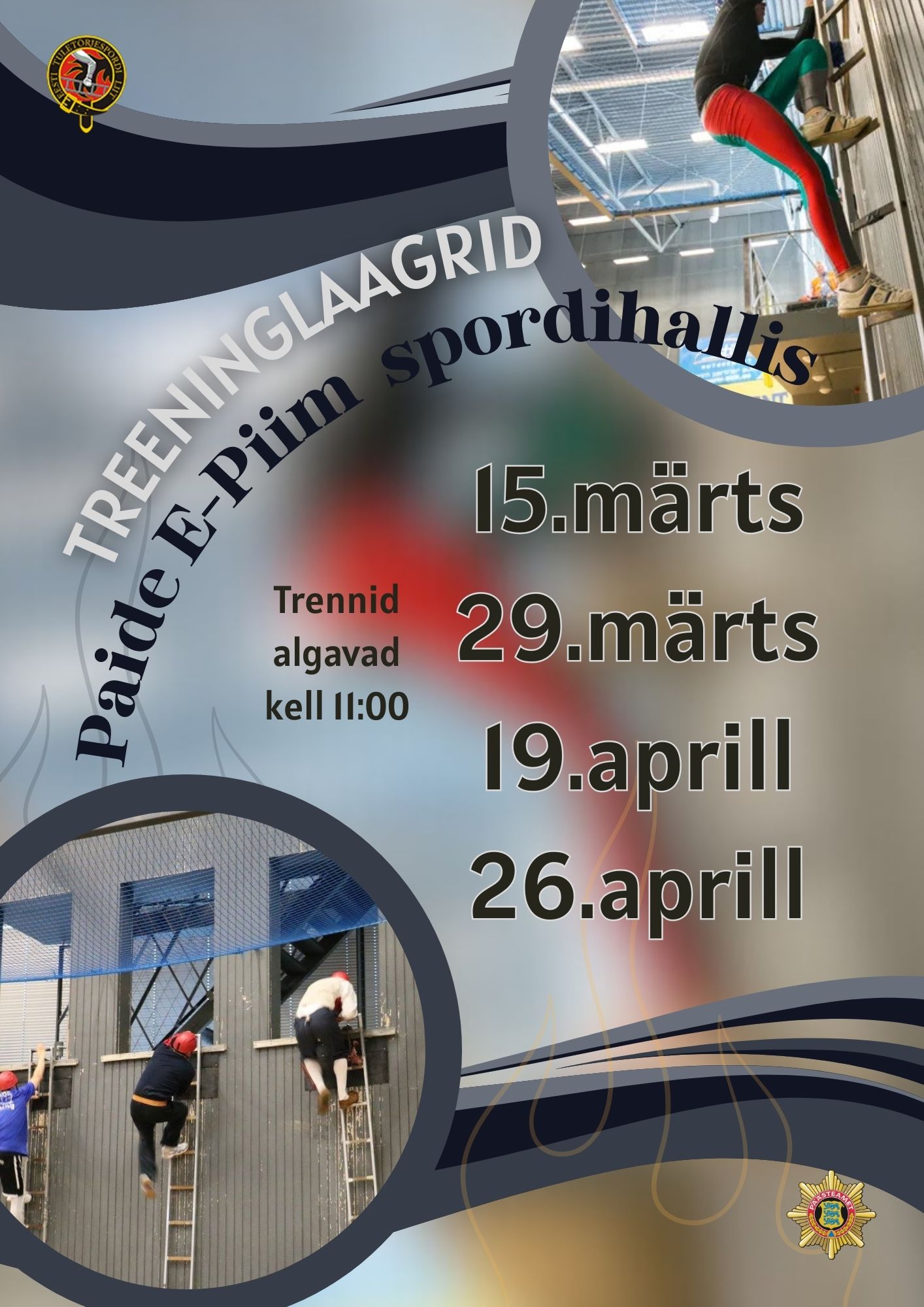 🔥 Kutsume kõiki tuletõrjespordi huvilisi treeninglaagrisse! 🔥 Kui tahad proovile panna oma kiiruse, jõu ja vastupidavuse, õppida uusi oskusi ning kogeda tõelist