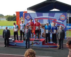 Gert Valdsalu tuli noorte MMil 2013 100m takistusriba läbimises Eesti rekordiga pronksmedalile